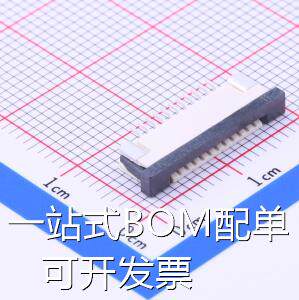 AFA07-S11ECC-00 FFC/FPC连接器 1mm P数:11P 抽屉式 上接 存储器