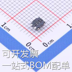 TSA008A20032A 轻触开关 3.5*3*2mm 立贴 轻触开关 双弹四脚直按