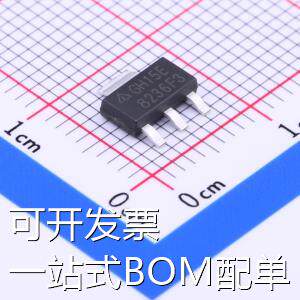 AZ1117CH-5.0TRG1 线性稳压器(LDO) 输入15V 输出5V 800mA 现货