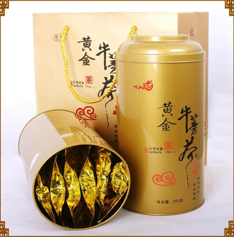 牛汁源牛蒡茶新鲜黄金牛蒡礼盒装250g 徐州牛膀茶牛旁包邮