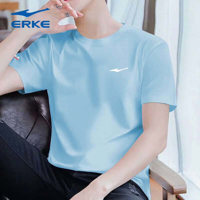 鸿星尔克短袖男款冬季官方旗舰店运动t恤速干衣半袖冰丝体恤男装