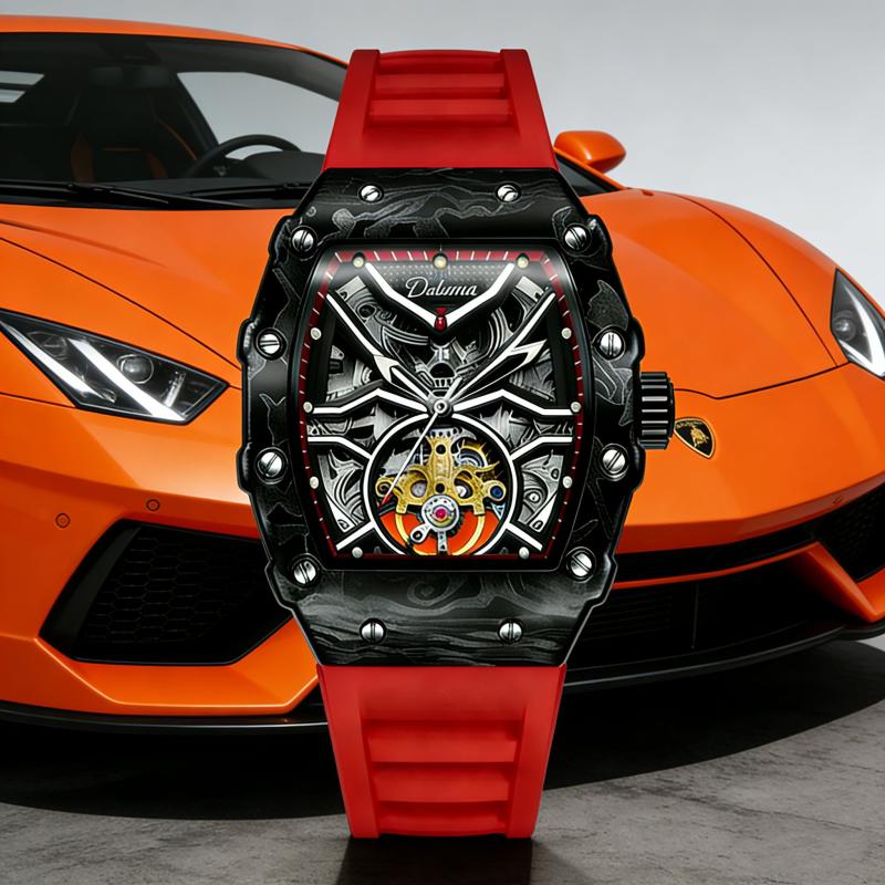 理查德红魔碳纤维机械表休闲手表