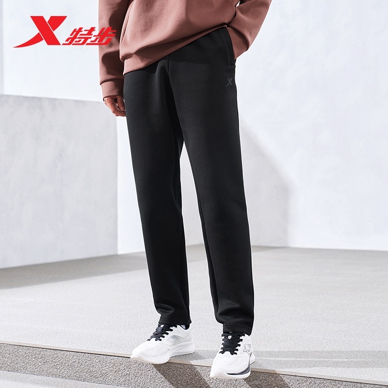 特步塑型科技丨运动长裤男2025春夏新款健身跑步男裤子官方正品