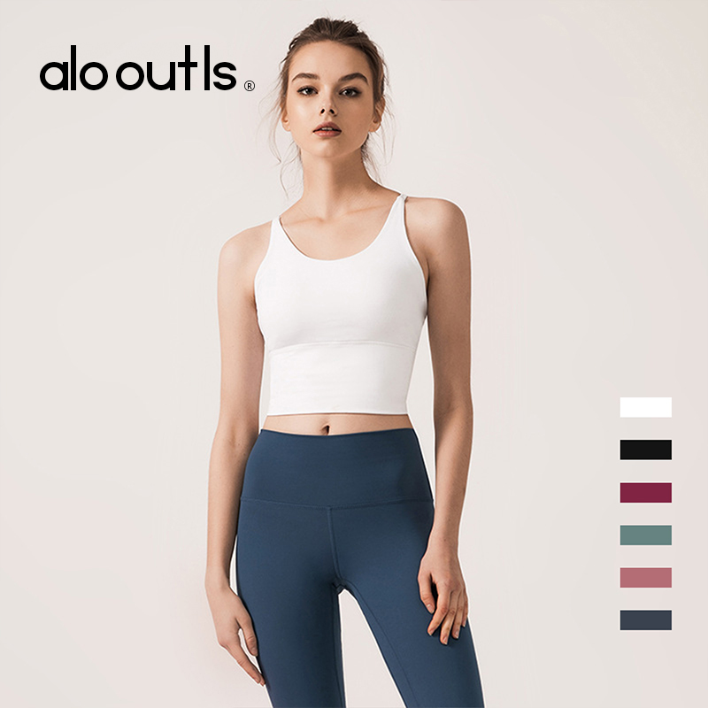alooutls瑜伽背心运动健身内衣