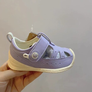 基诺浦关键鞋春夏透气魔术贴男女宝宝稳步改善婴儿学步鞋