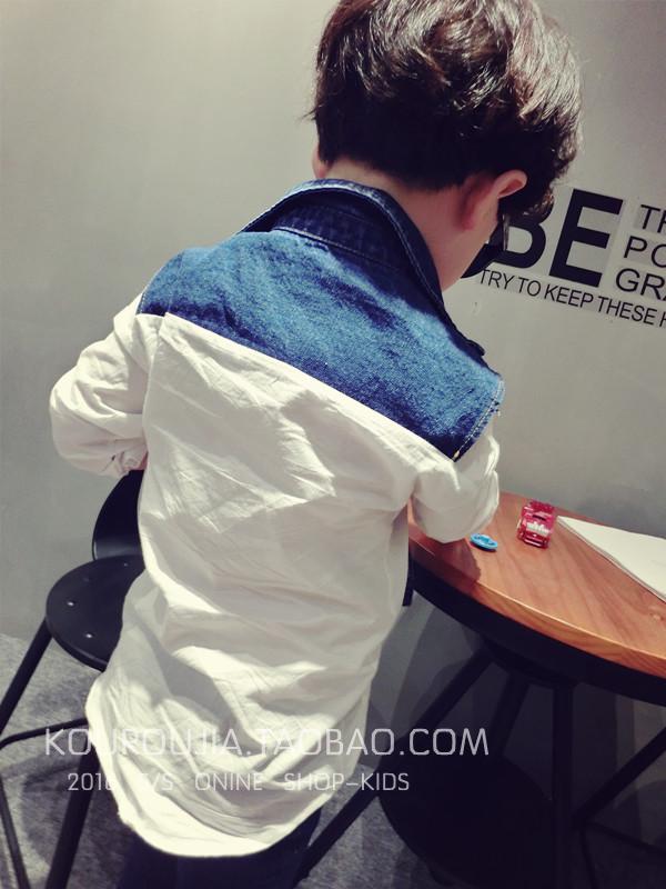 Chemise enfant à manche longue - Ref 2083420 Image 3