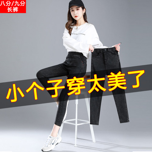 秋裤矮个子八分外穿加绒秋冬