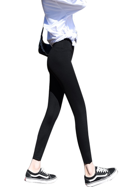 裤女2026年冬新款加厚伦女裤外穿打底沙鱼裤女加绒鲨皮裤小个子