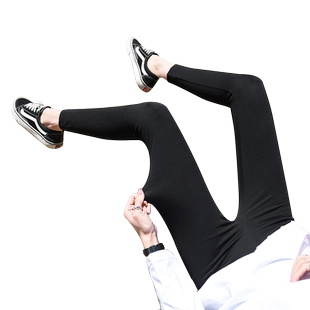 鲨鱼路裤外穿哑光打底沙鱼裤女加绒外穿鲨皮裤秋冬提臀显瘦芭比裤