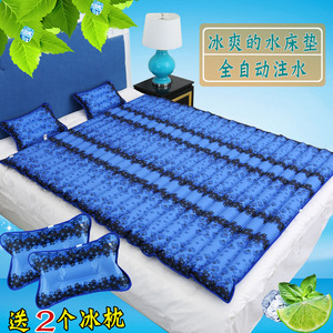 充气注水两用消暑神器降温冰垫