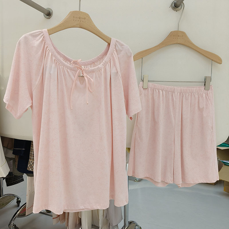 卡路曼2025夏薄款短袖短裤睡衣