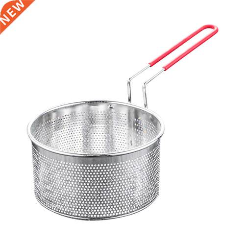 Food Strainer Basket Kitchen Tools Portable Frying With
