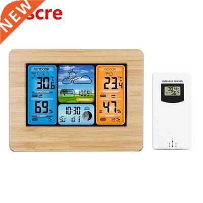 Wether Sttion 3373 LCD Disply Indoor Outdoor Thermometer