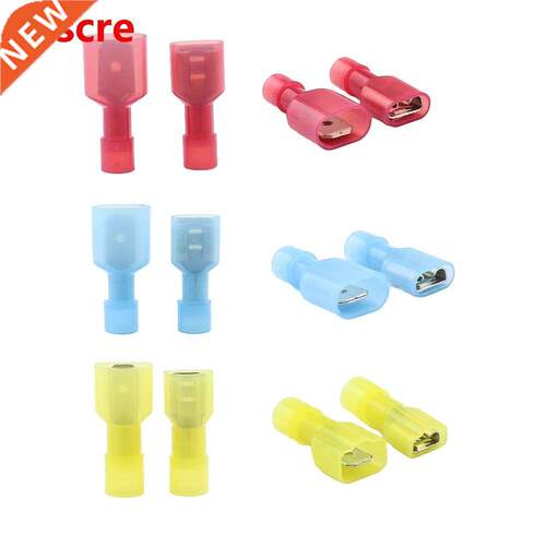 100pcs / 50set Quick Splice Spade Crimp Insulated Nylon El