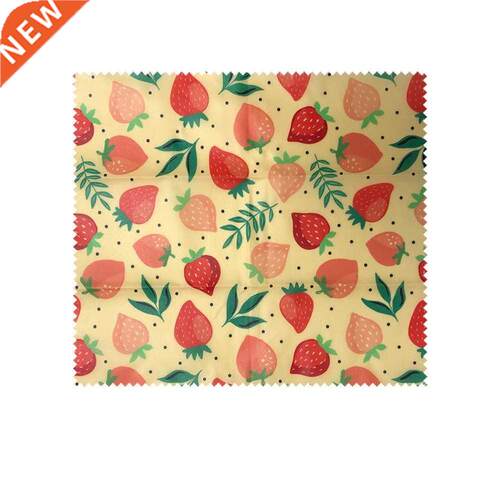Zero Waste Beeswax Cloth Food Wrap Reusable Fresh Keeping Sa