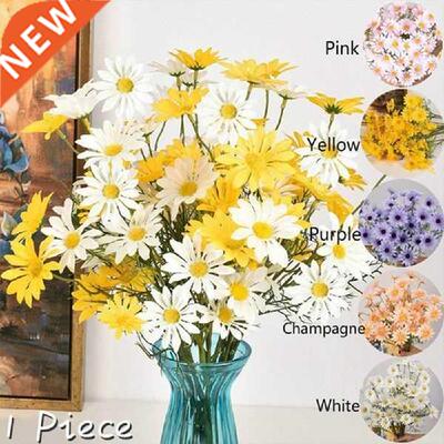 Artificial Daisy Decorative Flower Artificial Silk Flowers