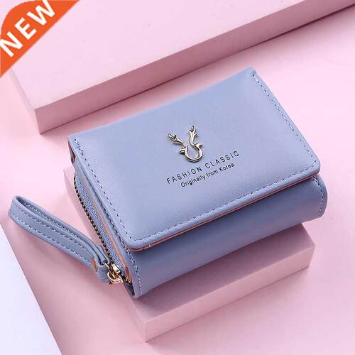 2022 New Fashion Women's Wallet Short Women Coin Purse Walle