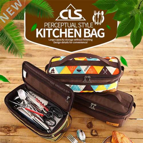 Portable Stove Storage Bag Camping Cookware Storage Bag