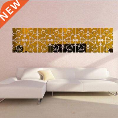 Waist Line 3D Mirror Sticker Self Adhesive  Wall