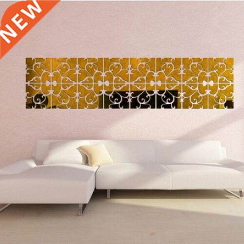 Waist Line 3D Mirror Sticker Self Adhesive  Wall