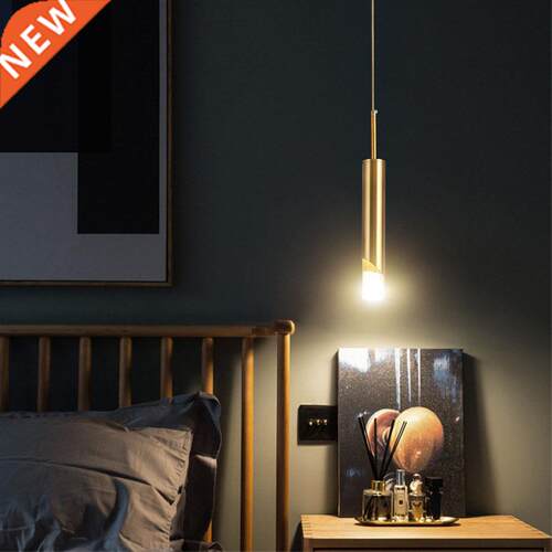 30CM Cylinder Long Tube LED Pendant Light Bedside Pendant La