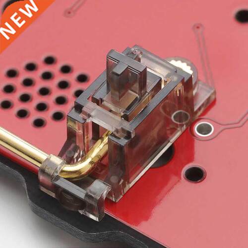 Everglide V2 Transparent Gold Plated Pcb screw in Stabilizer
