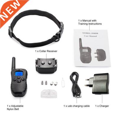 Electric LCD Dog Training Collar Pet Remote Control Waterpro