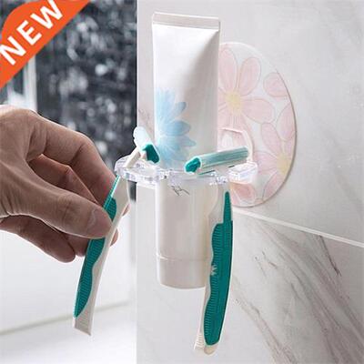Bathroom Organizer Accessories Toos Plastic Toothbrush