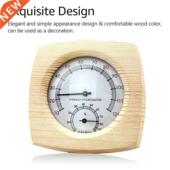 Meter Humidity and Temperature Wooden
