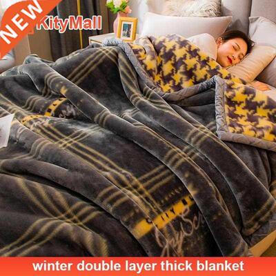 winter blanket soft warm quilt comforter Coral velvet blanke