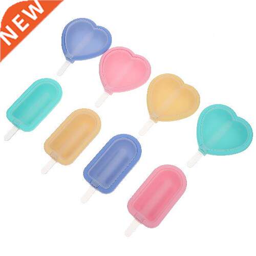 8Pcs Silicone Popsicle Molds Cone Silicone Mold Popsicle