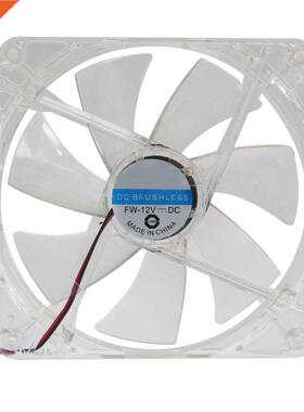 120*120*25mm RED LED DC 12V 4Pin Computer PC Case Heatsink