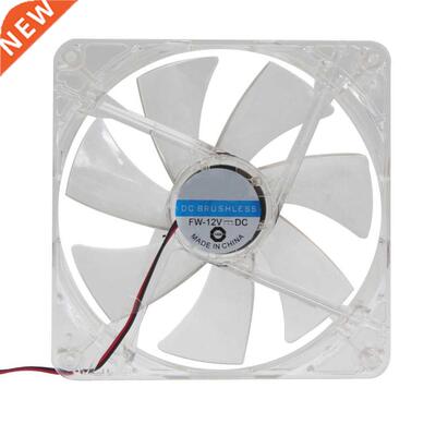 120*120*25mm RED LED DC 12V 4Pin Computer PC Case Heatsink