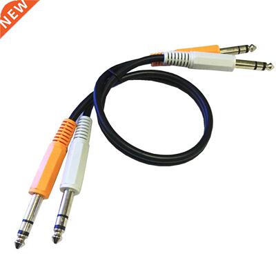 2*6.35mm Jack Plug 1/4