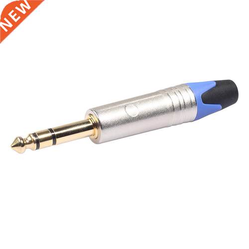 6.5mm Jack Stereo Metal 1/4 inch Connector 6.5mm Male Audio