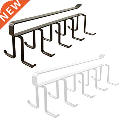 Kitchen Under Shelf Metal Mug Holder 10 Hooks Cup Hanger Han