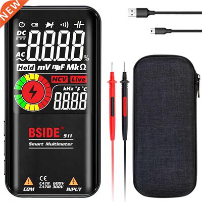 BSIDE S10 S11 9999 counts Digital Multimeter NCV Tester AC D