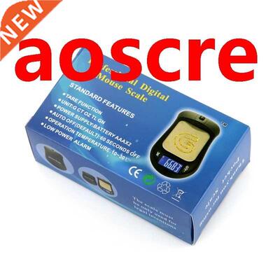 Mini 200g 0.01g Digital Pocket Scale LCD Mouse Shape Jewelry