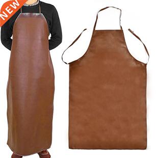 Leather Welding Apron Heat Flame-Resistan Polyurethane Apron