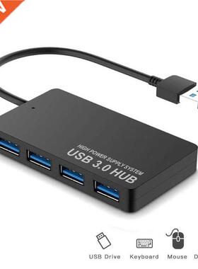 USB HUB 3.0 Cable Splitter 3.1 Type C 4 Port Power Adapter L