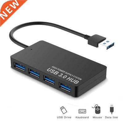 USB HUB 3.0 Cable Splitter 3.1 Type C 4 Port Power Adapter L