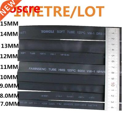 1meter/lot Heat Shrink Tube 8MM 9MM 10MM 11MM 12MM 1MM 14MM