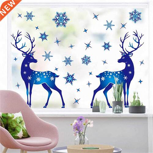Christmas Snowflake Window Stickers Glass Window Decoration