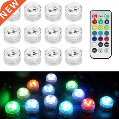 Under Water Led Light IP68 Waterproof Battery Operate RGB Su
