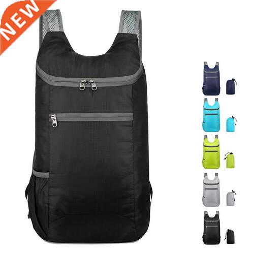 20L Unisex Waterproof Foldable Bag Outdoor Backpack Portabl