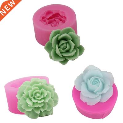 Silicone Cake Mold 3D Flower Fondant Mold Cupcake Jelly