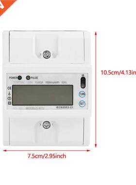 Small Size Energy Meter KWh Meter Total Power For Measure Ac