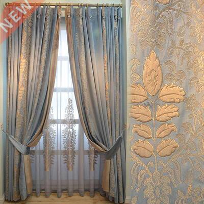 2021 erican French Curtains for Living Room edroom Europe