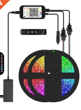 LED Light Strip Bedroom SMD5050 Smart App Music Sync RGB Lig