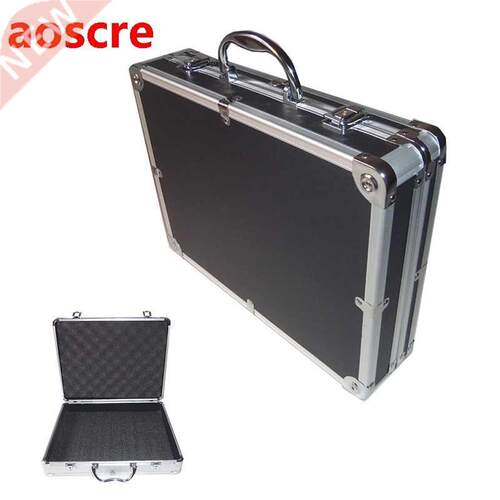 Portable Toolbox Aluminum Alloy Tool Box Instrument Box Stor